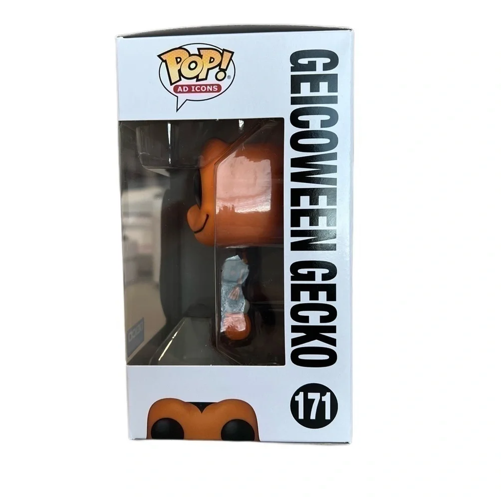 BNIB Limited Edition Geicoween Orange Gecko Funko Pop Ad Icons #171